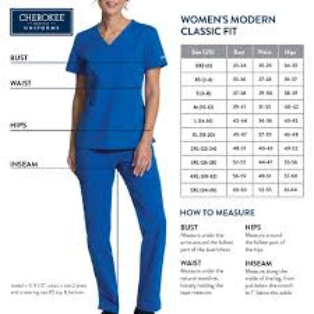 Cherokee Originals Natural Rise Flare Leg Drawstring Pant New Size Small